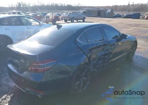 2023 Genesis G70 2.0T Rwd from USA, damaged, VIN KMTG34TA1PU118449